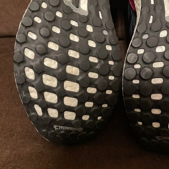 Adidas Ultraboost 2.0 Sneakers in Night Navy and Pink Size 9.5 Women's Running - Picture 9 of 12